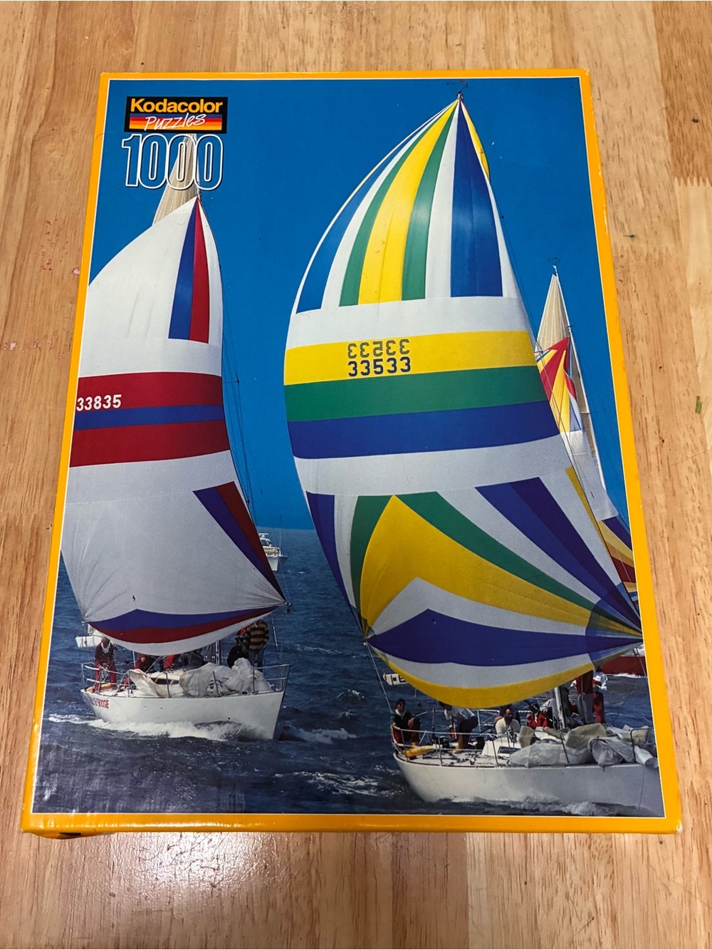 Kodacolor 1000-Piece Kids Puzzle - Colorful Sailboats